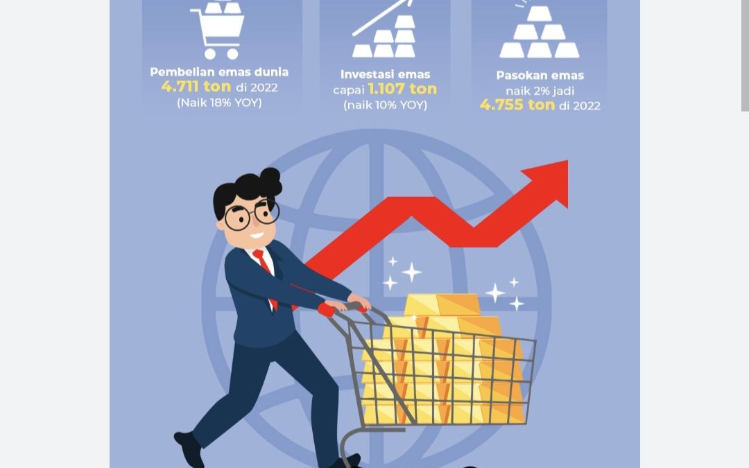 Diam-Diam Ini Dia Si Pemborong Emas 1.000 Ton
